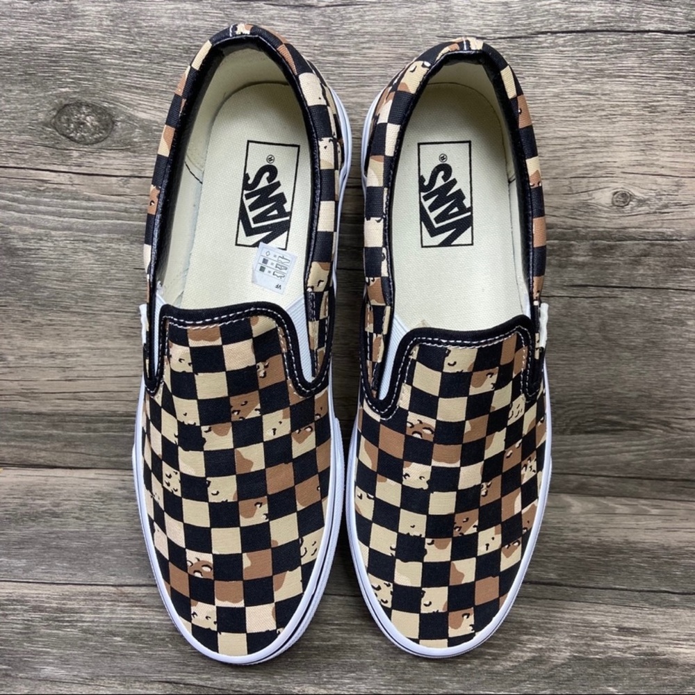 Vans Classic Slip-on Checkerboard Shoes